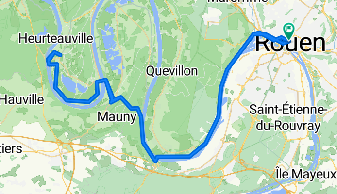 Rouen - Jumieges - Rouen