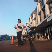 jajal sepeda lipat teteh