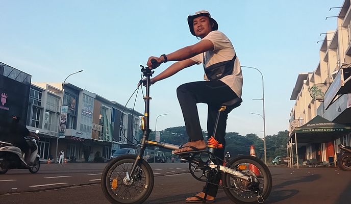 Photo 2 of the Bikemap route "jajal sepeda lipat teteh"