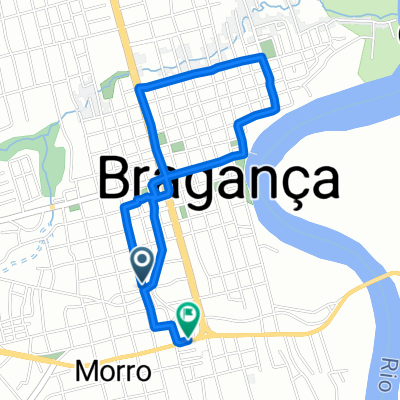 Rua Cônego Clementino, Bragança a Avenida Nazeazeno Ferreira, Bragança
