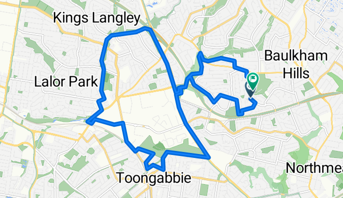 Cropley Dr, Baulkham Hills to Cropley Dr, Baulkham Hills