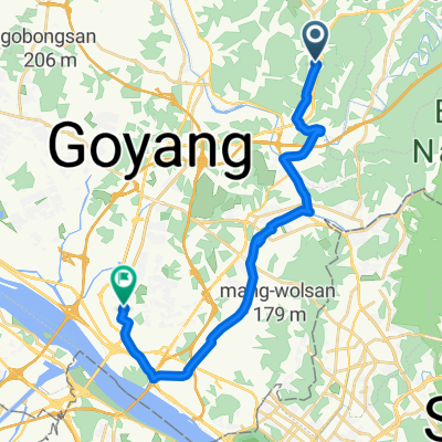 고양동, 고양시에서 토당동, 고양시까지