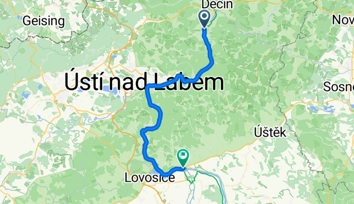 Děčín - Litoměřice