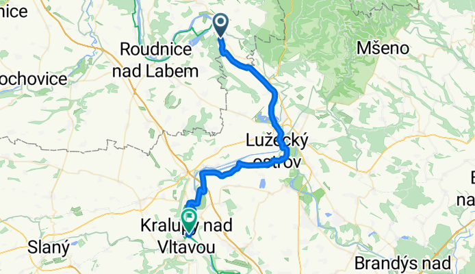Štětí - Kralupy nad Vltavou