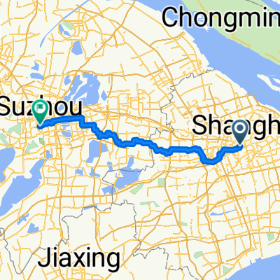 Shanghai to Suzhou
