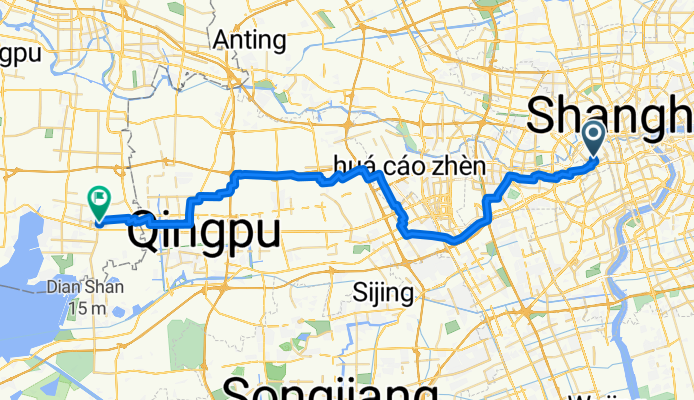Shanghai to Kunshan