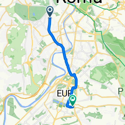 Viale dei Quattro venti, Roma a Piazzale Giulio Douhet, Roma