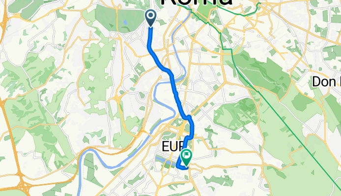 Viale dei Quattro venti, Roma a Piazzale Giulio Douhet, Roma