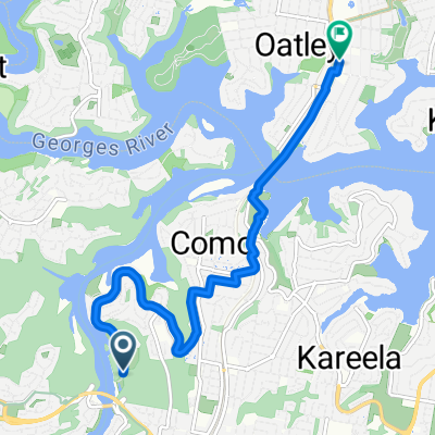 Washington Dr, Woronora to Frederick St, Oatley