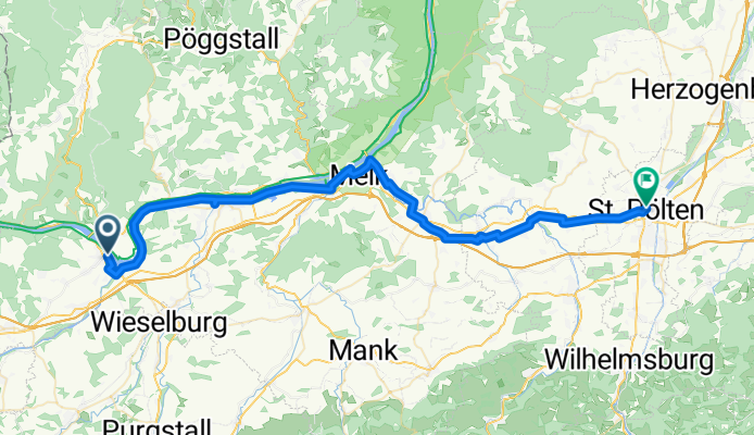 Ybbs nach St Pölten