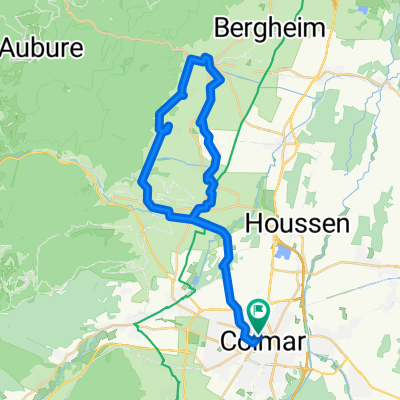 Rue du Rempart, Colmar to Rue du Rempart, Colmar