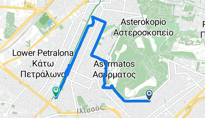 Αναστάσιου Ζίννη, Athens to Πατριάρχη Γρηγορίου Ε΄, Athens
