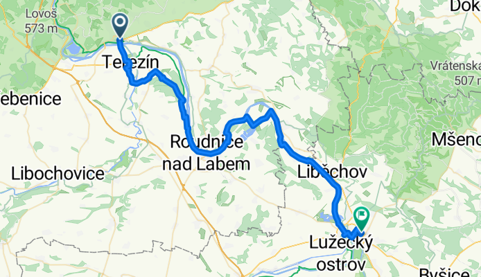 Mírové náměstí, Litoměřice to Nádražní, Mělník