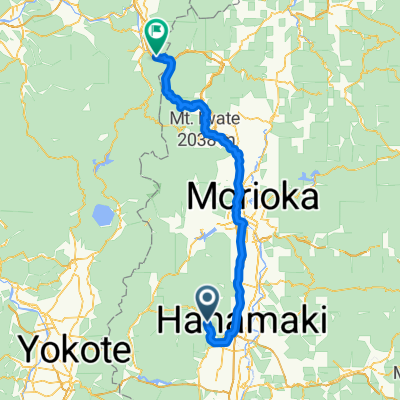 Kutashizawa Nakano, Hanamaki to Hachimantai Yuzeyunomukai, Kazuno