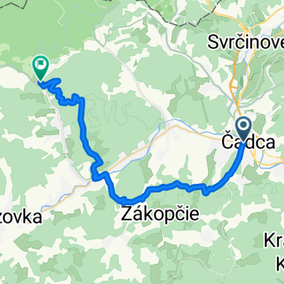 Čadca- Zákopčie- Staškov- Hrubý Buk