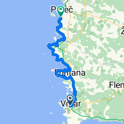 Vrsar to Poreč