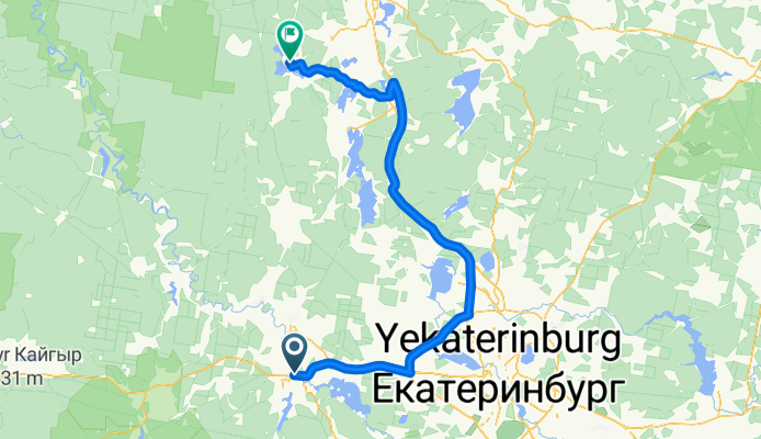 От E22 до улица Энтузиастов