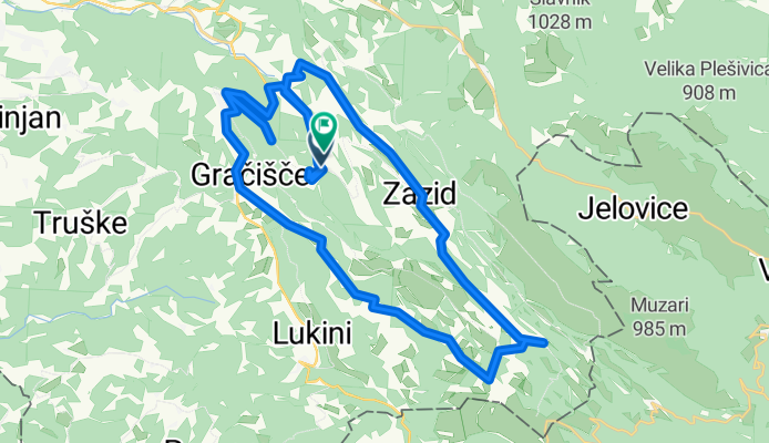 Hrastovlje to Hrastovlje