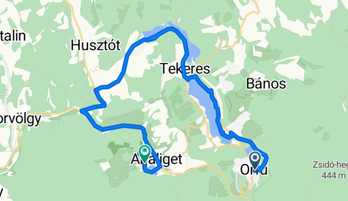 Útvonal ide: Rózsadomb utca