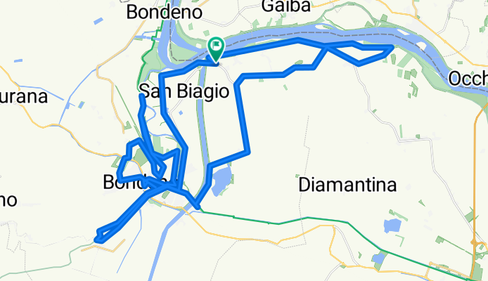 Da Via Provinciale Salvatonica a Via Provinciale Salvatonica