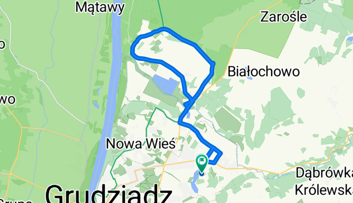 Jaśminowa, Grudziądz do Jaśminowa, Grudziądz