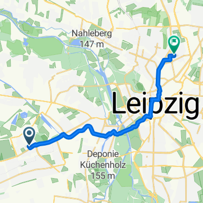 Am Schwalbennest, Leipzig nach Heinickestraße, Leipzig