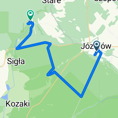Górnicza, Józefów do Górecko Kościelne, Józefów