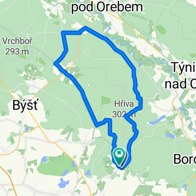 Poběžovice u Holic, Poběžovice u Holic do Silnice 3057, Poběžovice u Holic