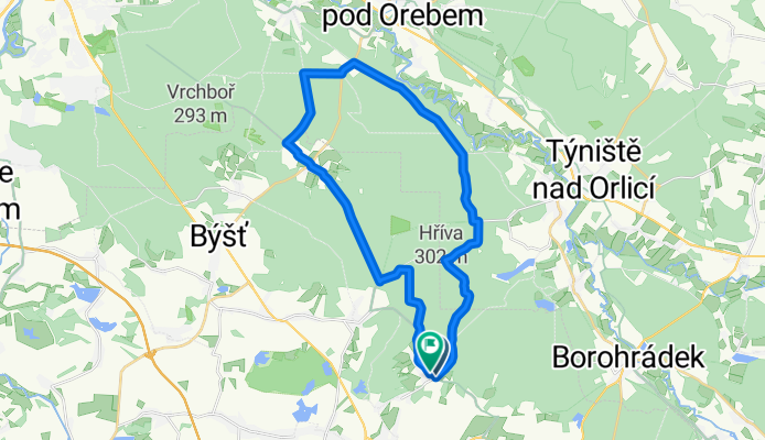 Poběžovice u Holic, Poběžovice u Holic do Silnice 3057, Poběžovice u Holic