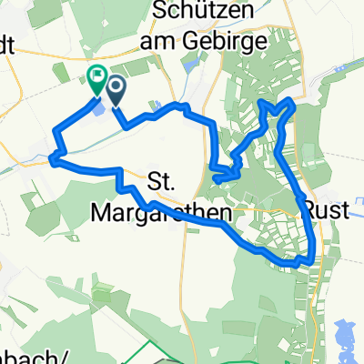 VII. Straße, Trausdorf an der Wulka to I. Straße, Trausdorf an der Wulka