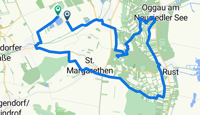 VII. Straße, Trausdorf an der Wulka to I. Straße, Trausdorf an der Wulka