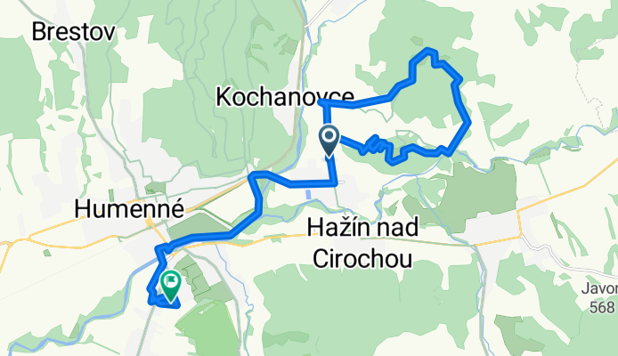 Lackovce až Humenné, Humenné