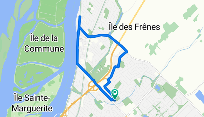 Rue Corte-Real, Boucherville à Rue Corte-Real, Boucherville