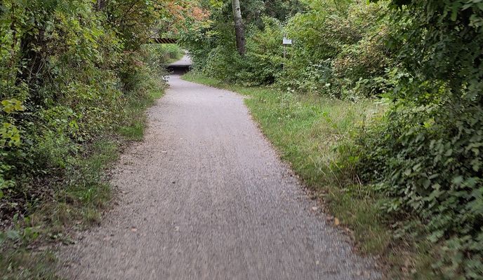 Foto 2 de la ruta de Bikemap "Gravel und Asphalt am Nachmittag." Foto 2 de la ruta de Bikemap "Gravel und Asphalt am Nachmittag."