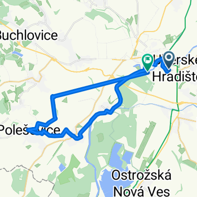 Masarykovo náměstí do Štěpnická