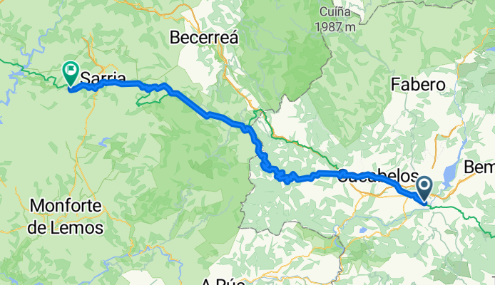 Ponferrada - Paradela