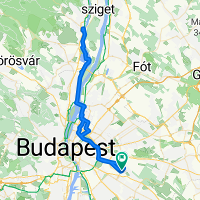 Kazah utca to Gőzmozdony utca