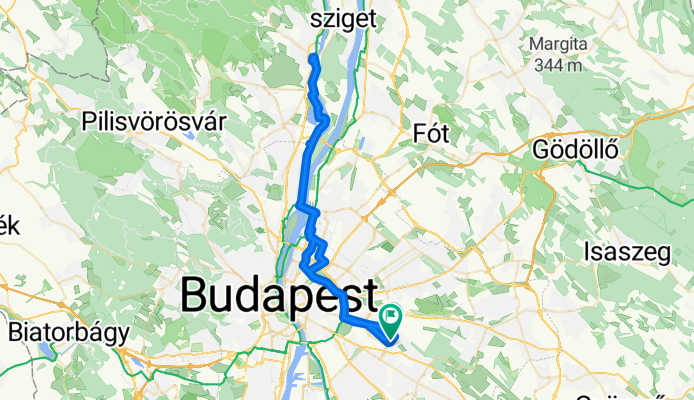 Kazah utca to Gőzmozdony utca