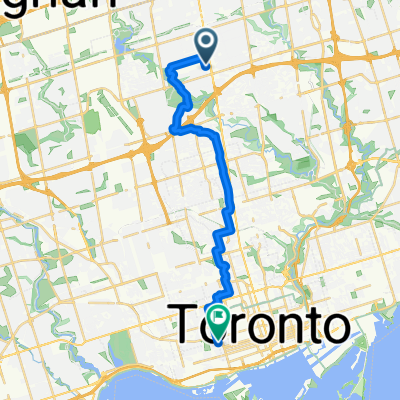 From North York to Toronto