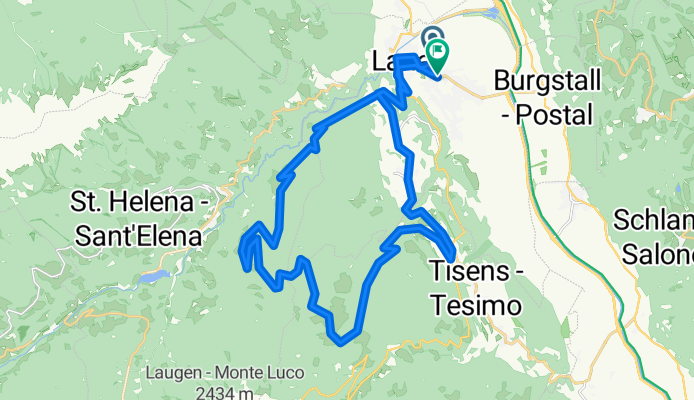 Sankt Agathaweg nach Boznerstraße 2C