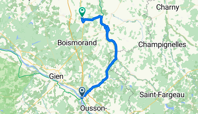 Grande Rue Trois - la Loire Sauvage à Pied, Briare to Nogent-sur-Vernisson