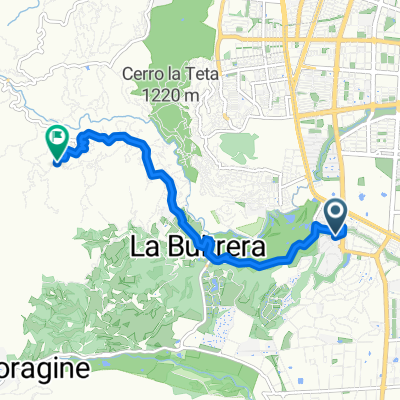 De Carrera 12B - a Via el Rosario