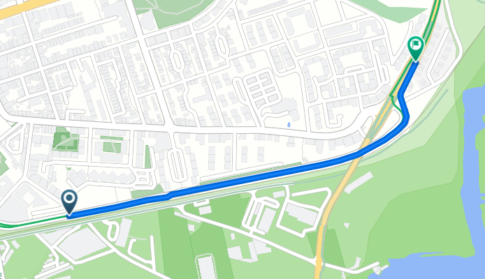 Avenida Aníbal C Guerreiro, Faro nach Estrada dos Moinhos da Palmeira, Faro