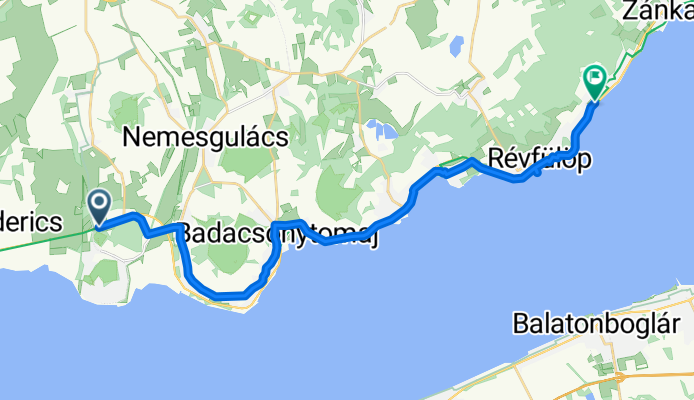 71-es főút, Szigliget - Badacsonyi út, Balatonszepezd