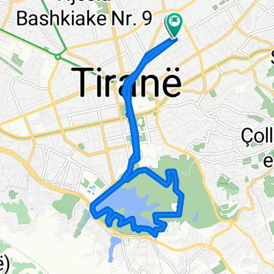 Rruga Riza Cerova, Tirana to Rruga Riza Cerova, Tirana
