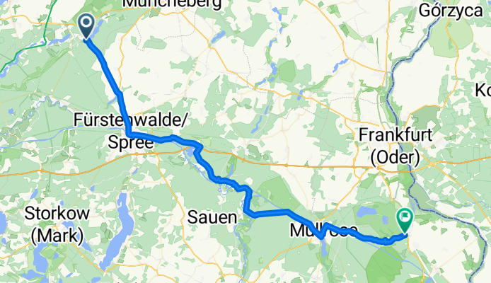 Rehfelde - Brieskow-Finkenheerd