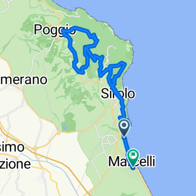 Via Litoranea, Numana a Via Macerata, Numana