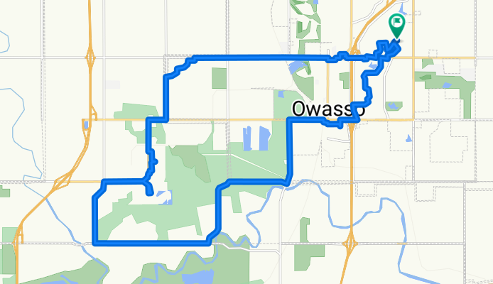 E 87th Ct N, Owasso to E 87th Ct N, Owasso