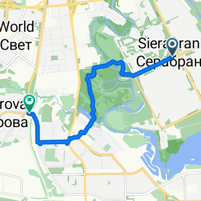 Расслабленный маршрут