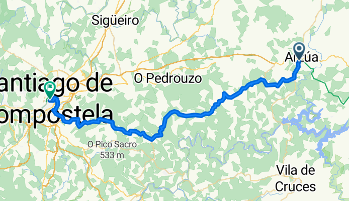 BHC ArzĂșa - Santiago de Compostela 50 km